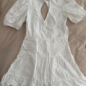 French Connection White Mini Dress
